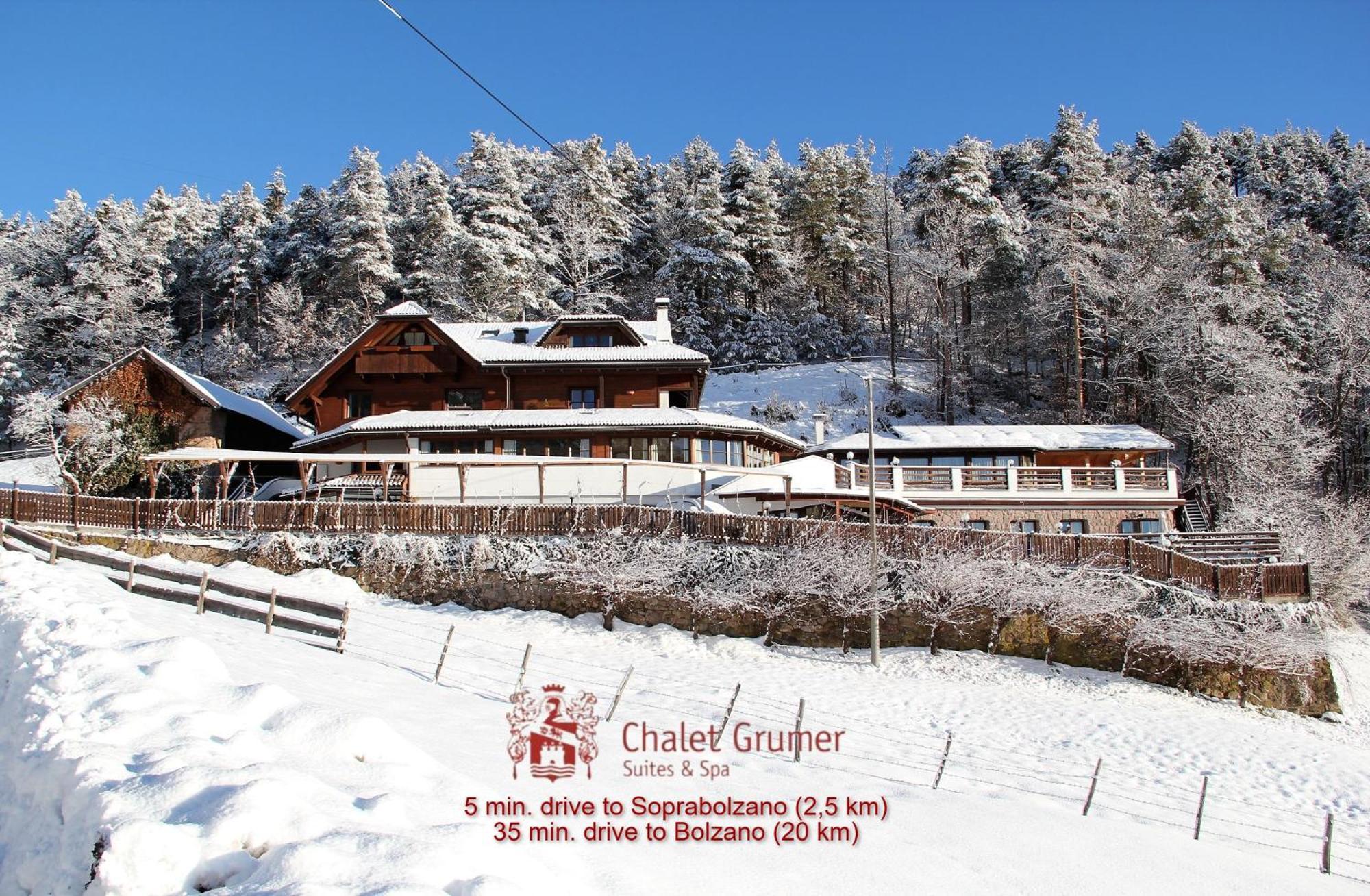 Chalet Grumer Suites&Spa Soprabolzano Exterior photo
